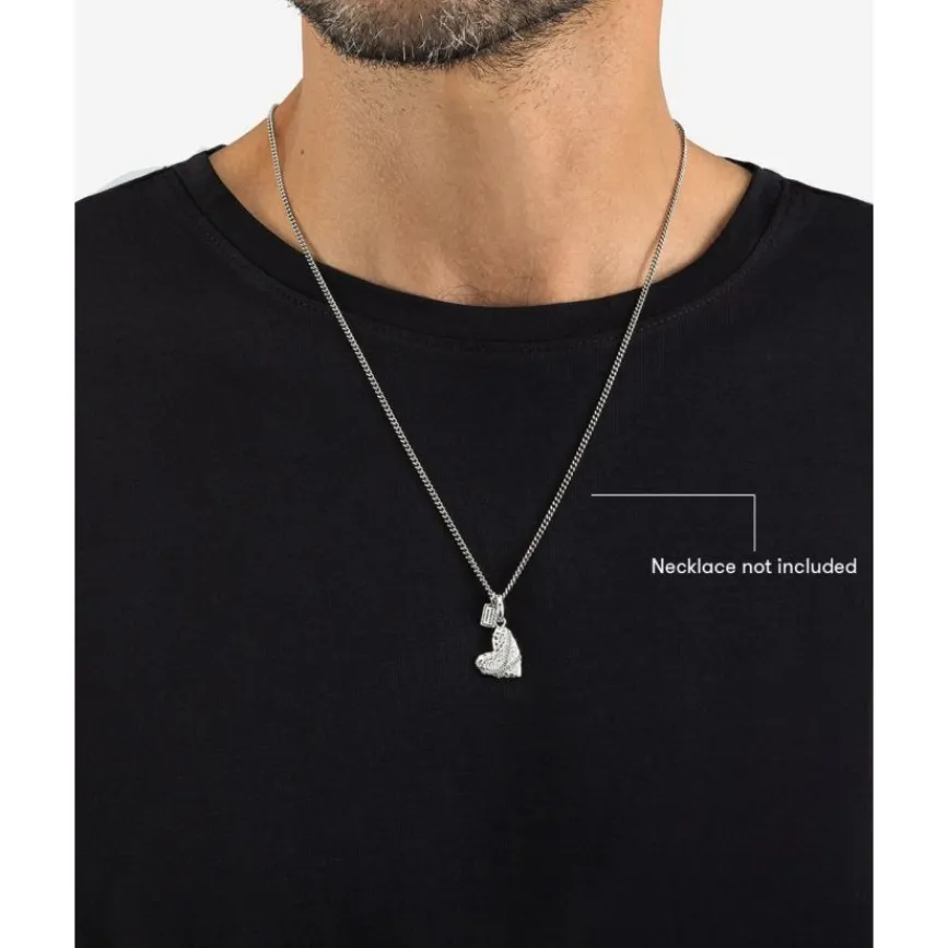 Buddha to Buddha Hart Hanger Zilver Fashion