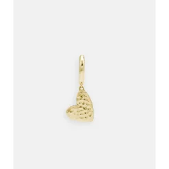 Buddha to Buddha Hart Oorbel Single Piece Verguld Outlet