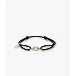 Buddha to Buddha Katja Link Koordarmband Bicolor Zwart Discount