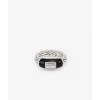 Buddha to Buddha Katja XS Black Onyx Ring Silver Discount