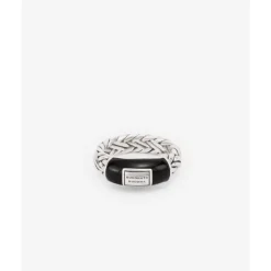 Buddha to Buddha Katja XS Black Onyx Ring Silver Discount