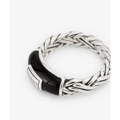 Buddha to Buddha Katja XS Black Onyx Ring Silver Discount