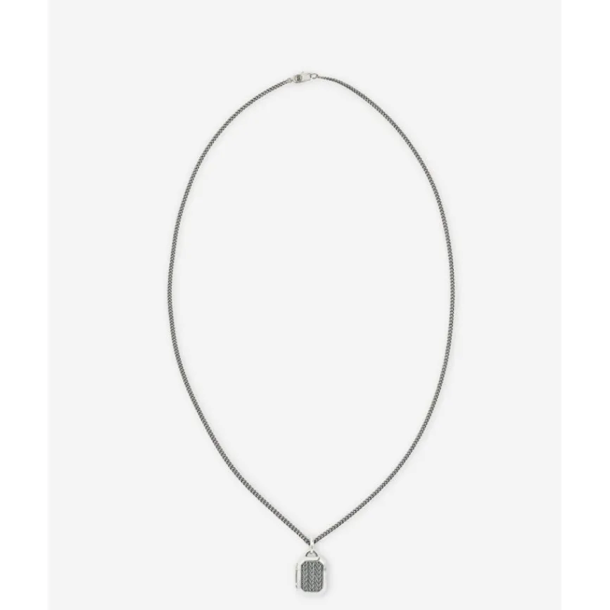 Buddha to Buddha Ketting Barbara Medaillon Zilver 60cm Clearance