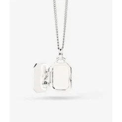 Buddha to Buddha Ketting Barbara Medaillon Zilver 60cm Clearance