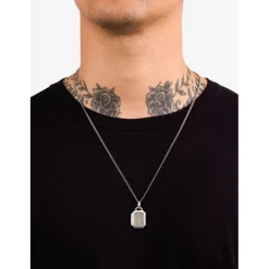 Buddha to Buddha Ketting Barbara Medaillon Zilver 60cm Clearance
