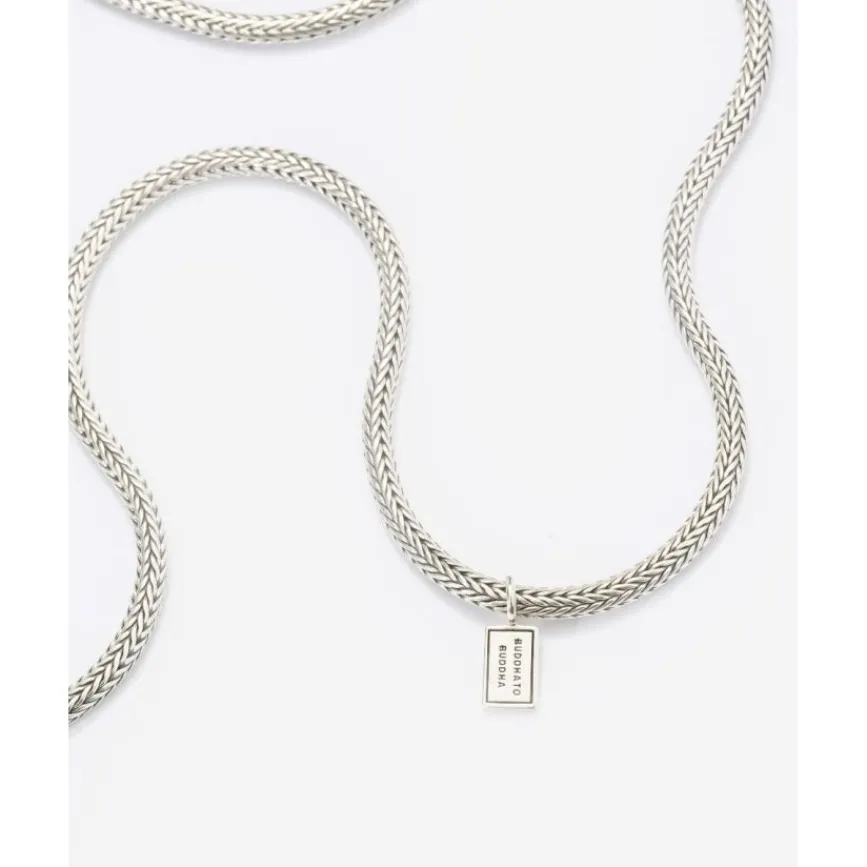Buddha to Buddha Ketting Ellen Mini Zilver 45 cm New
