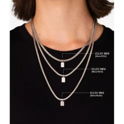 Buddha to Buddha Ketting Ellen Mini Zilver 45 cm New