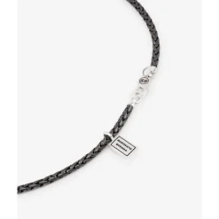 Buddha to Buddha Ketting George XS Black Rhodium 60 cm Clearance