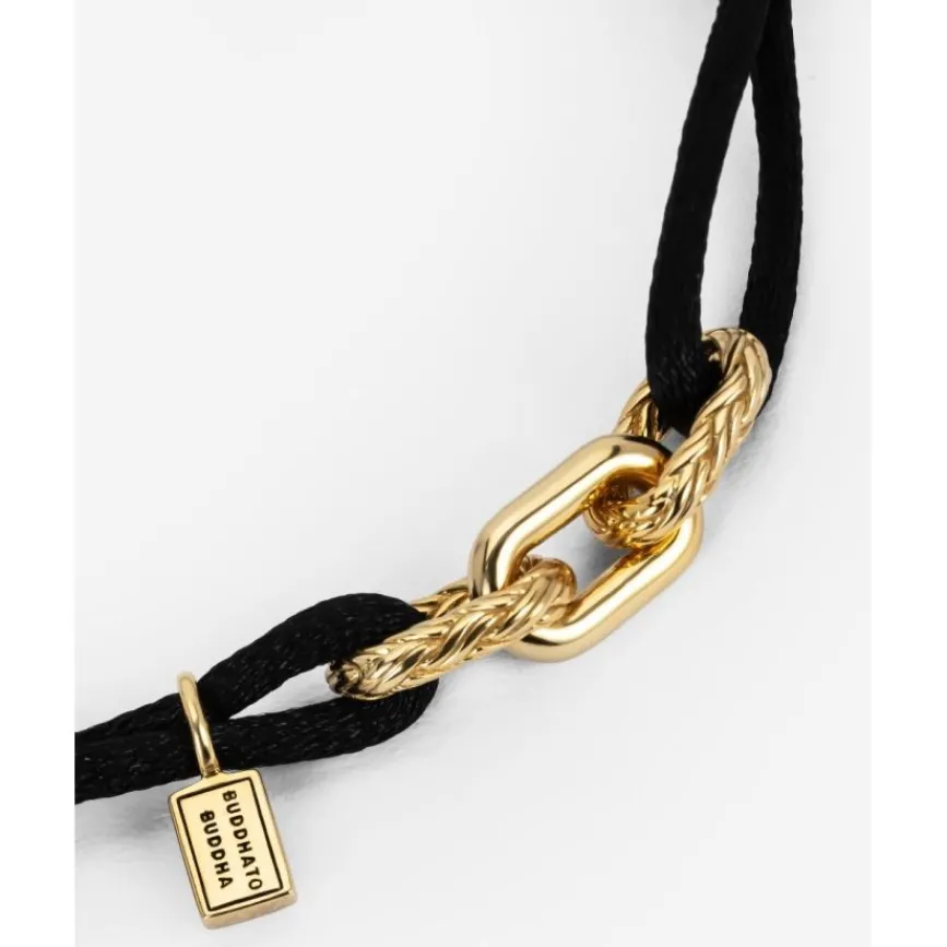 Buddha to Buddha Koord Armband Katja Verguld Clearance