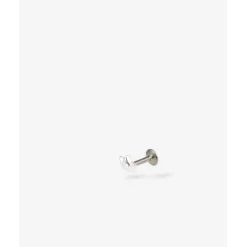 Buddha to Buddha Lotus Knopje Flatback Zilver Single Piece Outlet