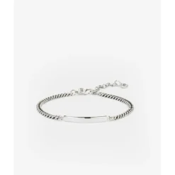 Buddha to Buddha Mini Armband Essential Bar Zilver New