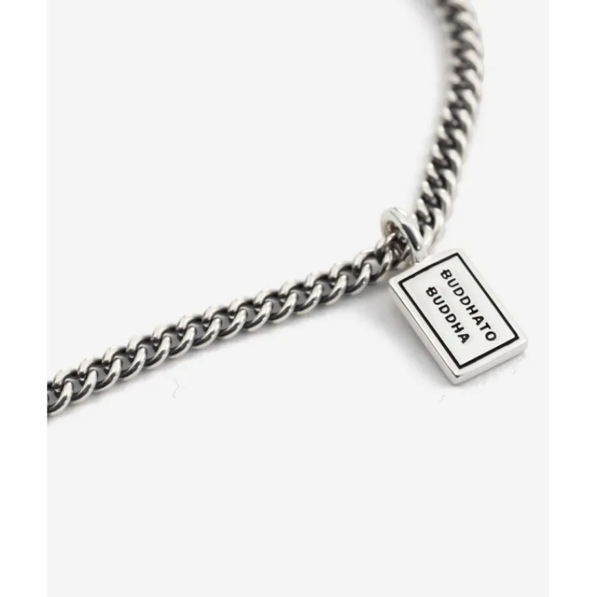 Buddha to Buddha Mini Ketting Essential Zilver 50cm Hot