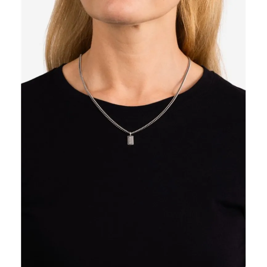 Buddha to Buddha Mini Ketting Essential Zilver 50cm Hot