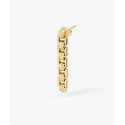 Buddha to Buddha Oorbel Batul Goud 14kt YG Single piece Fashion