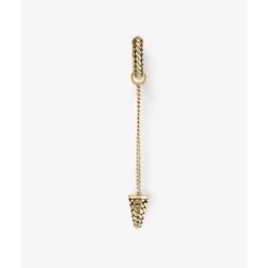 Buddha to Buddha Oorbel Ben 14kt Goud Single Piece Fashion