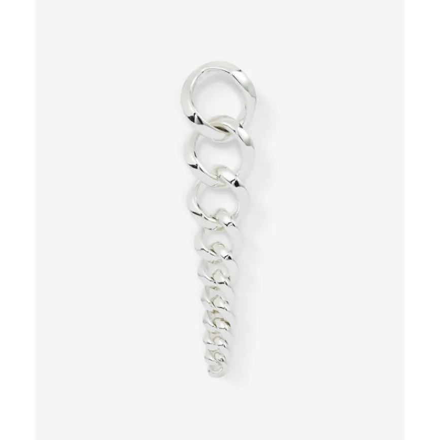 Buddha to Buddha Oorbel Chain Gradient Zilver Single Piece Sale