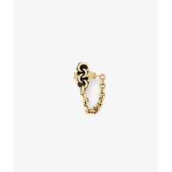 Buddha to Buddha Oorbel Davina Goud 14ct YG Single Piece Outlet
