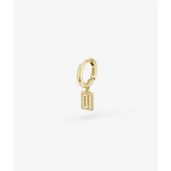Buddha to Buddha Oorbel Essential Logo 14kt Goud Single Piece Sale
