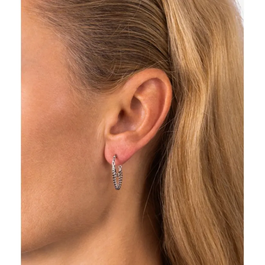 Buddha to Buddha Oorbel Essential Zilver Single Piece Hot