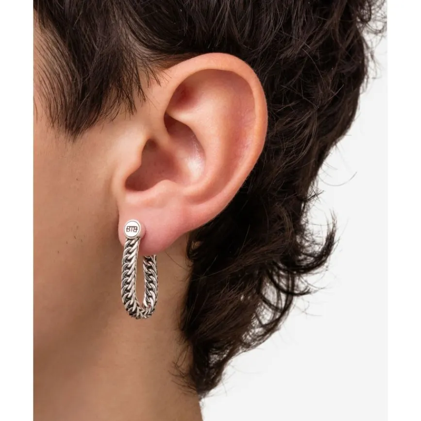 Buddha to Buddha Oorbel Esther Mini Zilver Single Piece Clearance