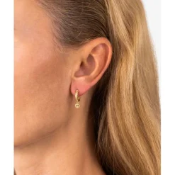 Buddha to Buddha Oorbel Esther Verguld Single Piece Fashion