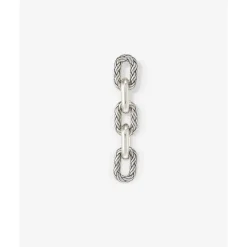 Buddha to Buddha Oorbel Katja Link Zilver Single Piece New