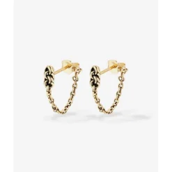 Buddha to Buddha Oorbellen Davina Goud 14kt Outlet