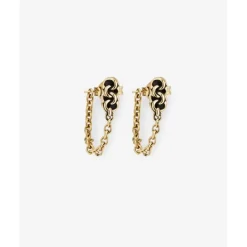 Buddha to Buddha Oorbellen Davina Goud 14kt Outlet