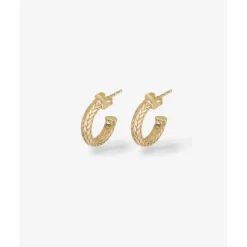 Buddha to Buddha Oorbellen Ellen XS Creole Goud YG 14kt Best