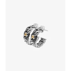 Buddha to Buddha Oorbellen Nathalie Zwart Spinel Limited Zilver Goud 14kt Online