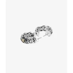 Buddha to Buddha Oorbellen Nathalie Zwart Spinel Limited Zilver Goud 14kt Online