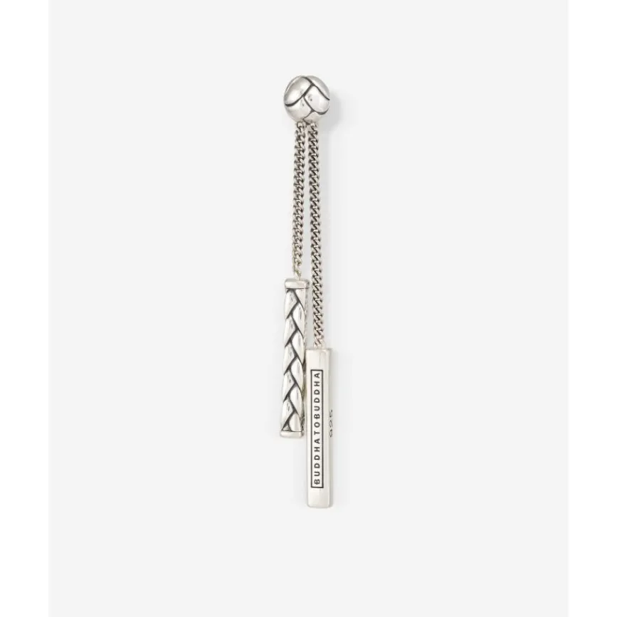 Buddha to Buddha Oorhanger George Zilver Single Piece New