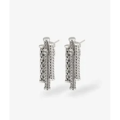 Buddha to Buddha Oorhangers Triple Mini Zilver Clearance
