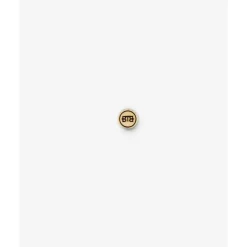 Buddha to Buddha Oorknopje Barbara Logo 14kt Goud Single Piece New