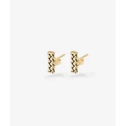 Buddha to Buddha Oorknopjes George Goud 14kt Discount