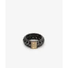 Buddha to Buddha Ring Ben Small Zwart Rhodium Goud 14kt Outlet