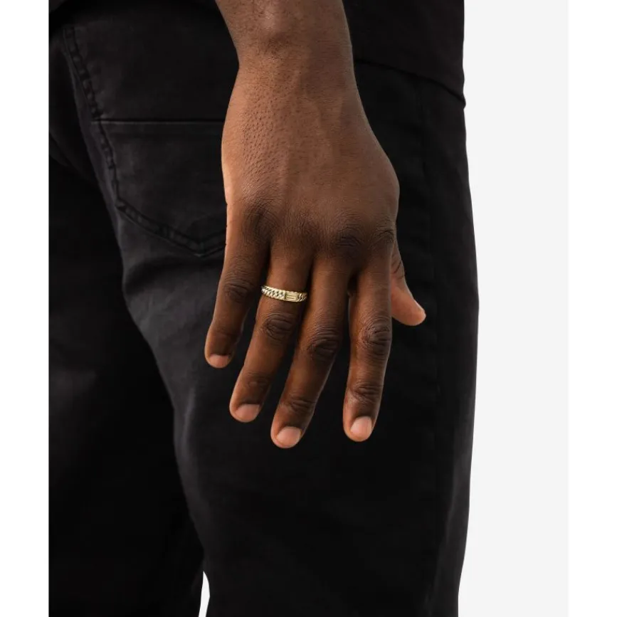Buddha to Buddha Ring Chain Goud 14kt Outlet