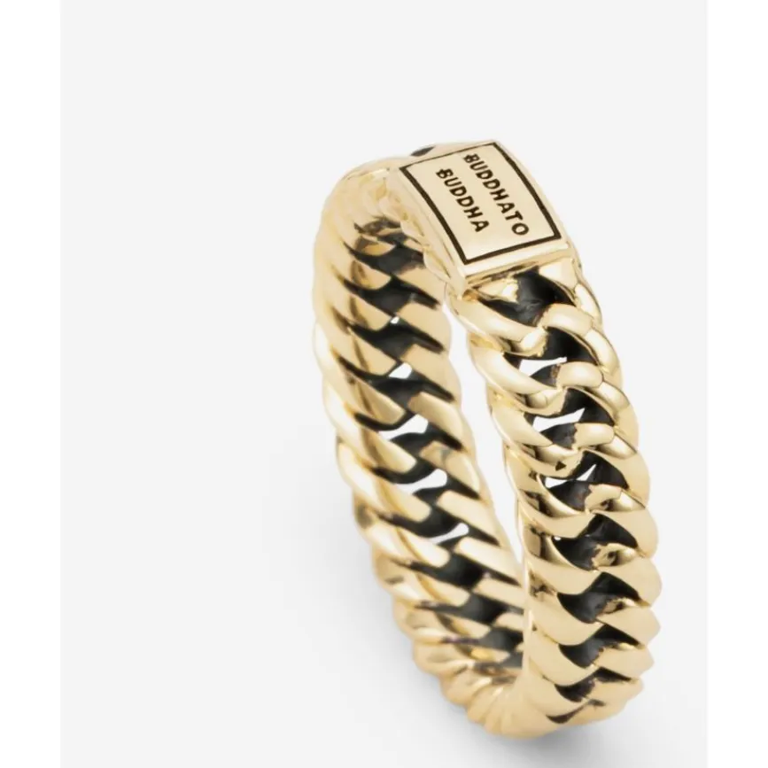 Buddha to Buddha Ring Chain Goud 14kt Outlet