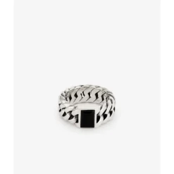Buddha to Buddha Ring Chain Steen Onyx Clearance