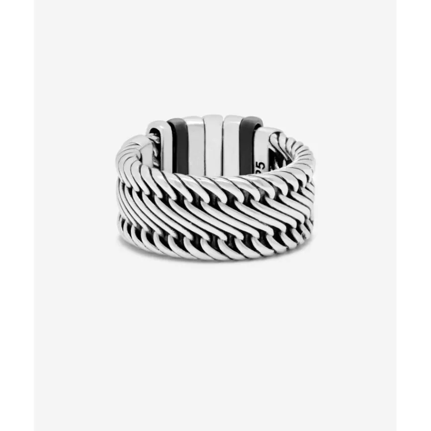 Buddha to Buddha Ring Edwin Limited Silver New