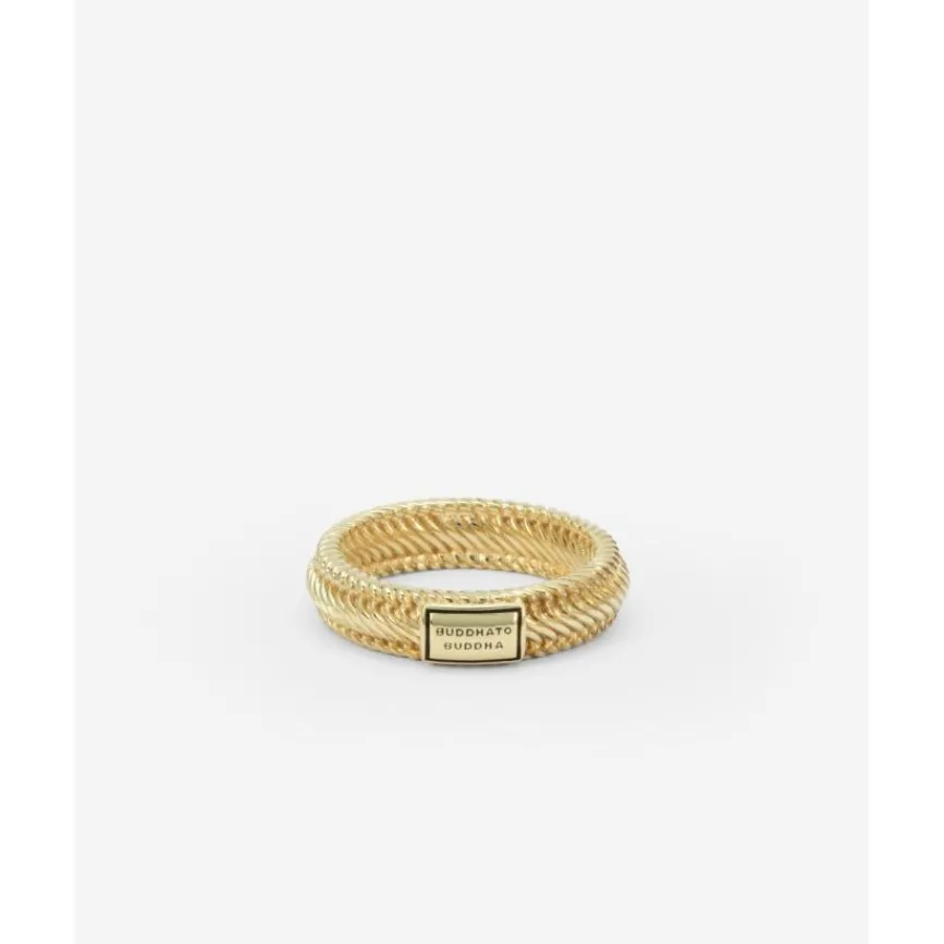 Buddha to Buddha Ring Edwin Mini Verguld Online
