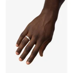 Buddha to Buddha Ring Nathalie Diamant Witgoud 14kt Outlet