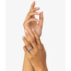 Buddha to Buddha Ring Nathalie Small Textuur Nathalie Zilver Sale