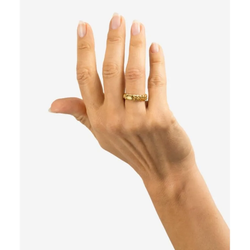 Buddha to Buddha Ring Nathalie XS Verguld Online