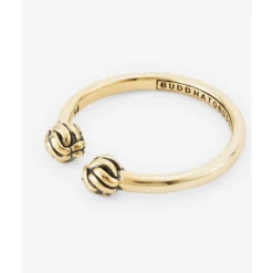 Buddha to Buddha Ring Refined Katja Goud YG 14kt Best