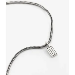 Buddha to Buddha Stacking Ketting Barbara Zilver 61-65 cm Clearance