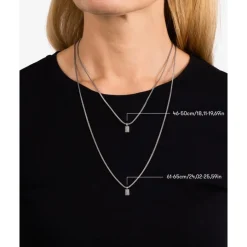 Buddha to Buddha Stacking Ketting Barbara Zilver 46-50 cm Sale