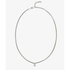 Buddha to Buddha Stacking Ketting Venetian Zilver 61-65 cm Discount
