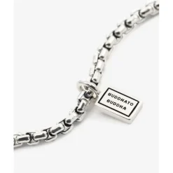 Buddha to Buddha Stacking Ketting Venetian Zilver 61-65 cm Discount