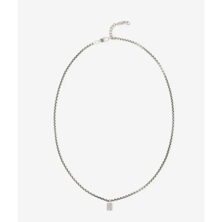 Buddha to Buddha Stacking Ketting Venetian Zilver 61-65 cm Discount